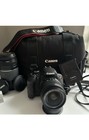 Canon Eos Rebel T4i Digital Slr Camera Black W  Lens Bundle