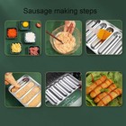 Stainless Steel Sausage Mould Hot Dog Mold For Diy Baked Sausage Food Prep