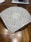 Vintage Hand Embroidered Appenzell White Handkerchief  Wedding