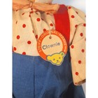 Steiff Clownie Clown Doll Vintage Rubber Head Original Tag   Hat Toy 60s Lrg 17 