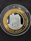  10 Silver Legacy 10th Anniversary  999 Fine Silver Strike 2005  Reno  Nv 