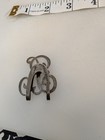 Antique Apollo Silver Co Sterling Silver Monogram  b  Money Clip   Napkin   