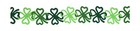 St  Patrick s Day Felt Shamrock Garland - 6 Feet Long 
