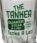 Quaker Steak   Lube The Tanker 1 Quart 8    Beer Mug Glass Restaurant Barware Huge