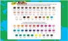 Crayola Broad Line Markers With Colors Of The World  64 Ct  Back To School