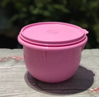 Tupperware Small Mixing Bowls 5 Cup Set Of 2 Pink  purple New