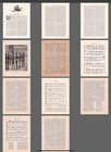 Original Antique 1894  indian Songs  11 Page Magazine Article