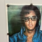 1977 Elvis Presley Blue Suit Memorial Poster 23x35  Original Vintage Rock Music