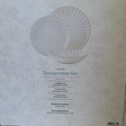 Pioneer Woman Colette 12-piece Stoneware Dinnerware Set  Cream