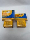 2 Rolls Kodak Ultramax  Iso 400 35mm 135 24 Exposures Each Color Expired 2015