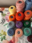 Large Lot Of Cebelia Crochet Cotton - Size  20 - 29 Colors