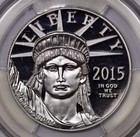 2015-w  100 1 Oz American Platinum Eagle Proof Pcgs Pr70 Dcam