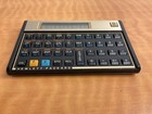Vintage Hewlett Packard Hp 12c Financial Calculator Gold With Case   tested  