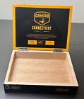 Camacho Scorpion Logo Wooden Cigar Box 9x7x2 High Gloss Box Pressed Edition