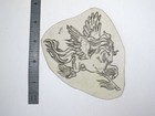 Vtg 1960s 70s Tattoo Flash Acetate Stencil Pegasus Signed Hu1