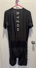 Ryzon Fusion Series Men s Triathlon Suit Size 4xl  Knight Black Padded