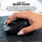 Jlab Epic 2 Wireless Mouse For Pc  Laptop  Phone  Mice  Usb Dongle bluetooth