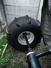 Skat Trak Sand Paddles For A Aluminum Rims Tires Are Buffed  12 22   tall Paddles