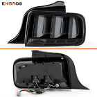 Tail Lights For 05-09 Ford Mustang Smoked Led Tube Sequential Signal Brake Lamps
