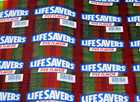 Vintage Life Savers Rolls Five Flavors Full Candy Uncut Sheet  Lifesavers Roll