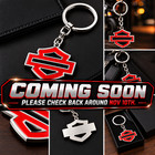 2pcs Set Chrome For Harley Davidson Metal   Not Plastic   Tank Emblems Badges