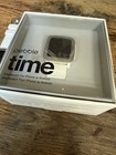  read Desc   Pebble Time Smartwatch - White Used