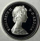 Canada - Elizabeth Ii - Regina - Proof Silver Dollar - 1982 - Km-133-  375 Asw 