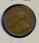 1930 Canada 1 Cent Coin - George V - Small Canadian Bronze One Penny - Vf 30