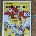 Nov 10  1956 Auburn University Official Football Program   Game Ticket Stub