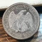 1875-cc Twenty Cent Piece Nice Original Vg Chrc