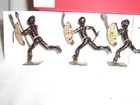 Vtg Britains Zulu Kraals With Warriors   2 Extra Warriors Set 188 Boxed