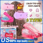 Bling Glitter Diamond Styling Tools Hair Gemstone Styling Set