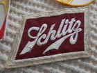 Assorted Lot Of Seven Large Vintage Beer Cloth Patches  1980s And Older