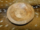   Carved Wooden Dough Bowl Primitive Wood Trencher Tray Rustic Home Decor  5-7 