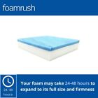 Foamrush 20  X 24  Cool Gel Memory Foam Seat Cushion Medium Firm Usa