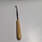 Latch Needle Hinged Hook Tool With  Tan Handle For Rug Making