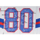 1980 Usa Hockey 18 Autos Craig Eruzione Broten Signed White Jersey Beckett 53866