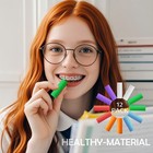 12 Pack Aligner Seaters For Invisalign   Clear Aligners  Silicone Multicolor 
