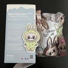 Usa Labubu Pop Mart The Monsters Exciting Macaron Plush Authentic Green Grape