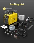 Mig Welder 160a  4-in-1 Mig lift Tig stick flux Core Welding Machine Gasless