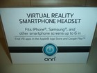 Onn Virtual Reality Headset For Smatphone New In Box Pink In Color