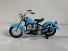 Maisto 1 18 Harley Davidson 1953 74fl Hydra Glide Motorcycle Bike Model Blue