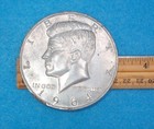 1964 John F  Kennedy Jfk Half-dollar 3in Jumbo Oversized Novelty Coin Man Cave