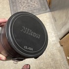 Nikon Cl-43a Hard Leather Camera Lens Case - 9 75    By 5 0    Outside Dimension