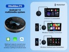 Ottocast P3 Android 12 Aibox Car Video Box Multimedia Player W remote Control