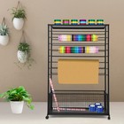 Double-sided 16 Tier Ribbon Rack  Ribbon Holder  Storage Shelf For Ribbon