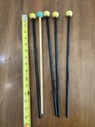 Lot Of 5 Xylophone Mallets Vintage 99   s S Series Unmarked Percussion 15    Wooden