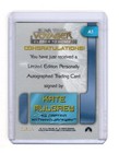 1999 Skybox Star Trek Voyager Closer To Home Kate Mulgrew  a1 Autograph Janeway