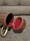 Vintage Leitz Camera Leather Lens Case Lot Of 4  Beautiful Mint Condition