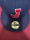 New Era 59fifty World Baseball Classic Japan Men s Fitted Cap Navy red 7 3 8